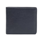 Carteira Masculina em Couro Legítimo com Fecho de Pressão - Porta-Cartões e Bolso para Dinheiro em Couro Bovino de Alta Qualidade, Cor para Uso Diário - Organizador de Dinheiro Durável e Estiloso para Uso Casual