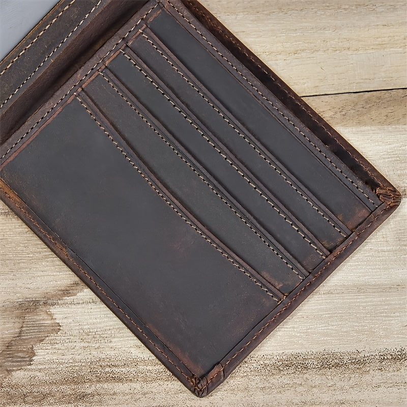 SecureGuard RFID Leather Wallet