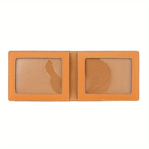 Carteira de pele genuína premium para homem, estilo empresarial, porta-cartões, porta-cartão de identificação, porta-cartão de condutor, porta-cartão de crédito, pele de camada superior, acessório de carteira