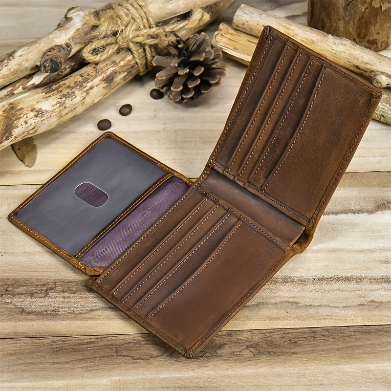 SecureGuard RFID Leather Wallet