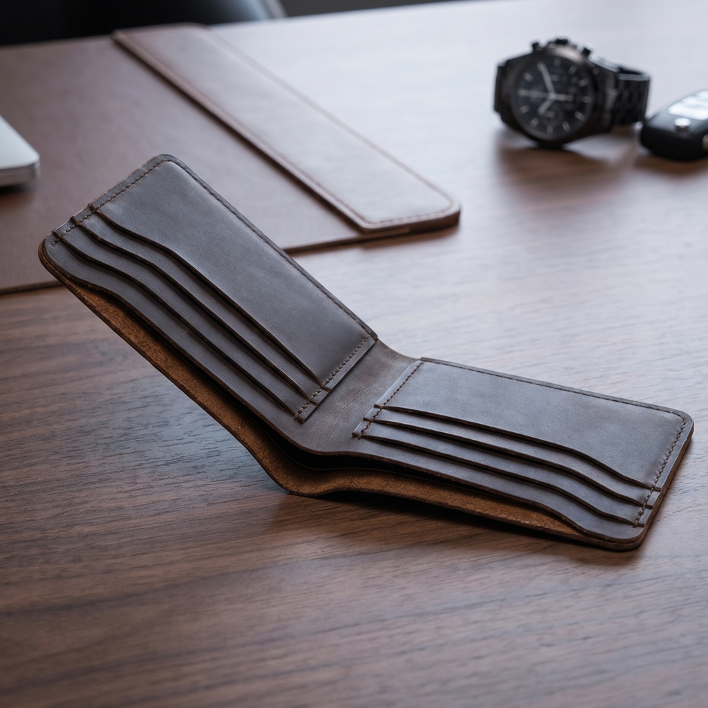 Ashford Slim Bifold Leather Wallet