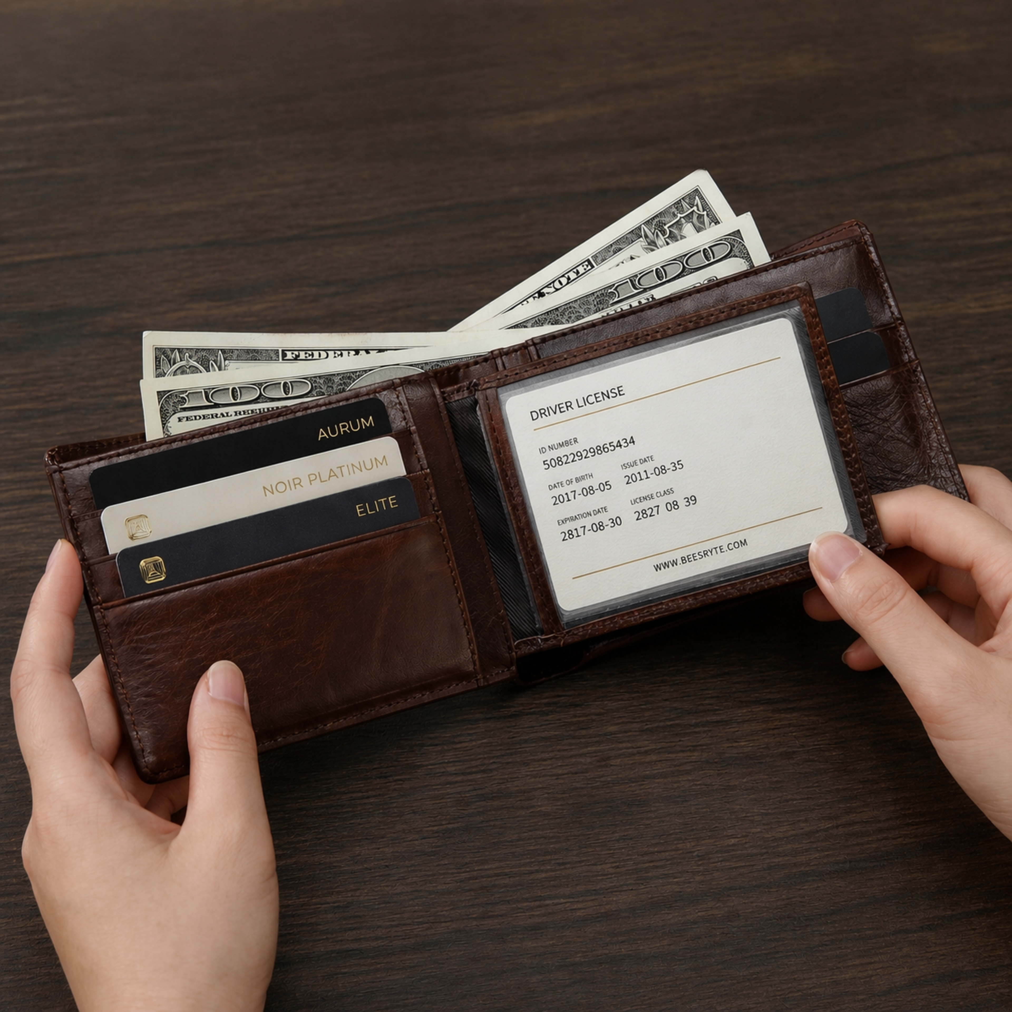 Holborn Bifold Leather Wallet