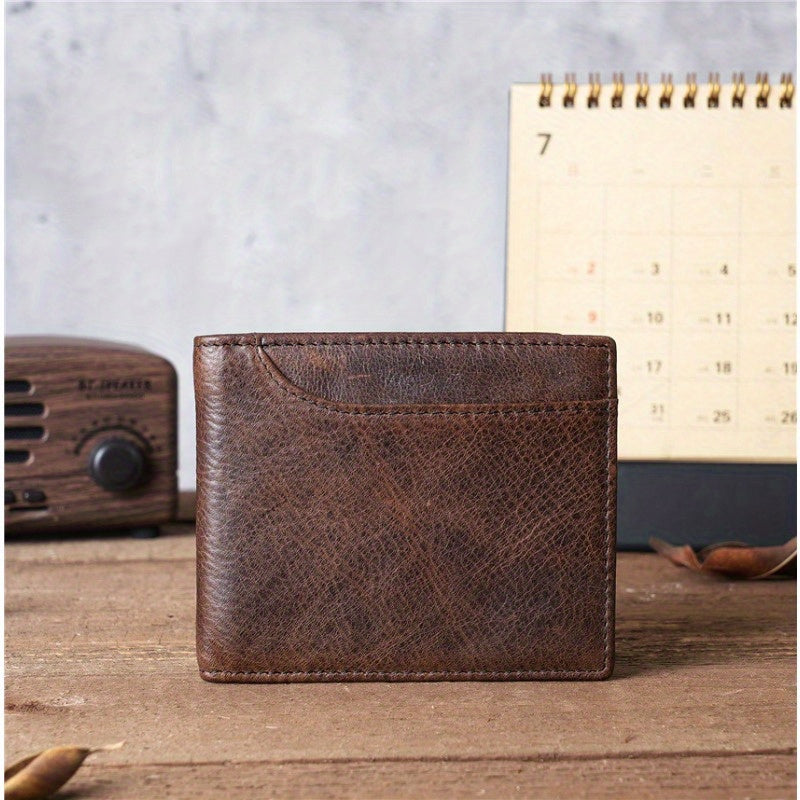 Heritage Vertical Leather Wallet
