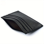 Minimalist Slim Leather Card Holder