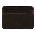 Carteiras de Couro Genuíno para Homem e Mulher, Feitas de Couro Encerado, Com Porta-Cartões de Crédito e Porta-Moedas Vintage em Pele de Vaca, Perfeitas para Presentes de Black Friday, Natal e Ação de Graças