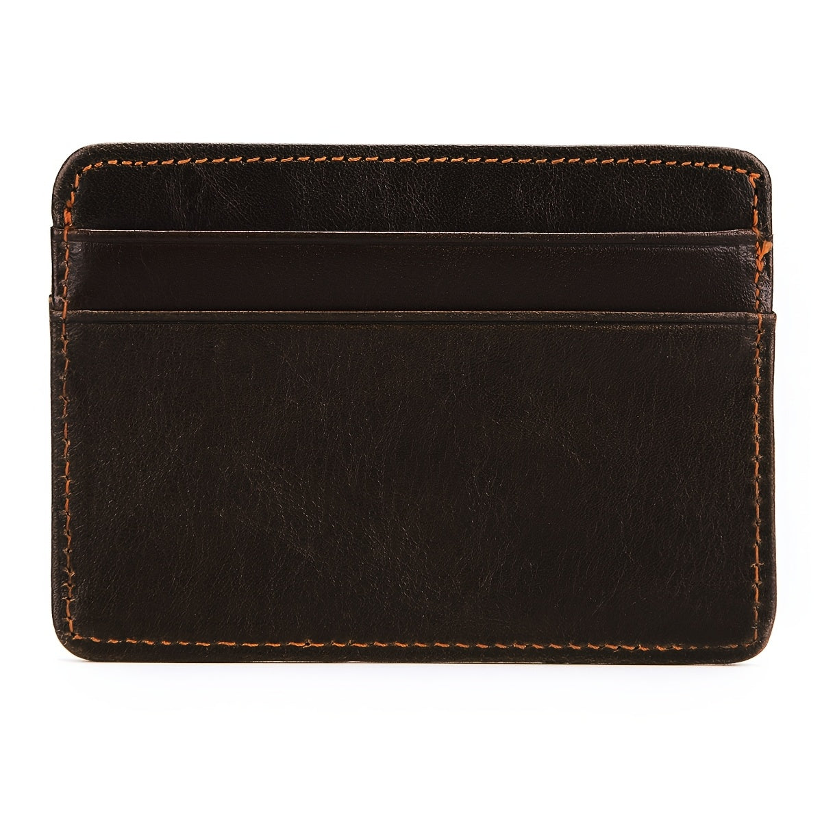 Carteiras de Couro Genuíno para Homem e Mulher, Feitas de Couro Encerado, Com Porta-Cartões de Crédito e Porta-Moedas Vintage em Pele de Vaca, Perfeitas para Presentes de Black Friday, Natal e Ação de Graças