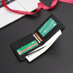 Carteira de Couro Genuíno para Homens - Estilo Executivo