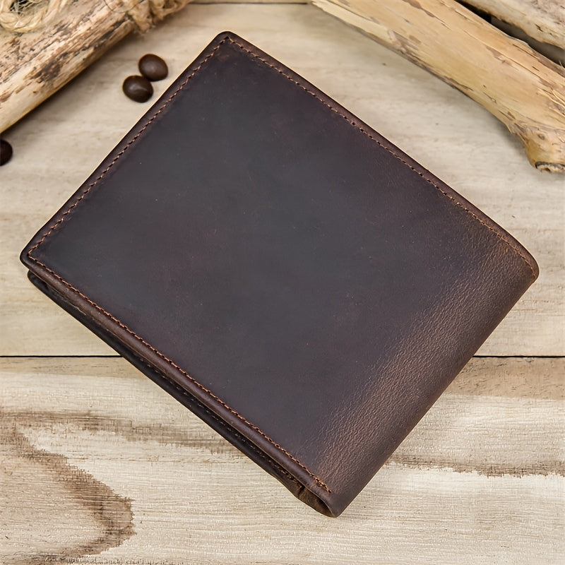 SecureGuard RFID Leather Wallet