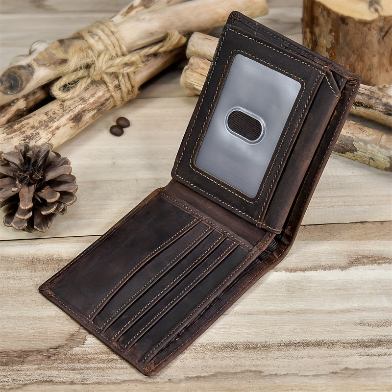 SecureGuard RFID Leather Wallet