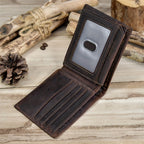 SecureGuard RFID Leather Wallet