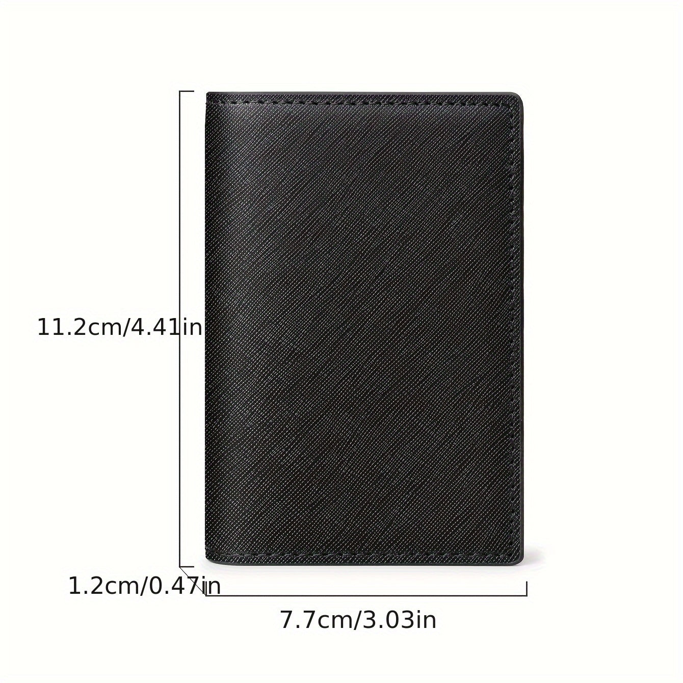 Porta-cartões de crédito masculino de couro legítimo dobrável, com bloqueio RFID e proteção antifurto contra skimming, porta-cartões de visita de couro legítimo, estojo para cartões de visita, clipe para cartão, porta-cartão bancário