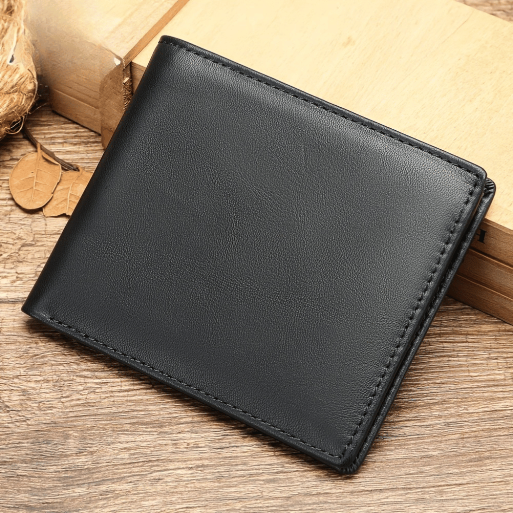 Slim Leather Wallet for Men