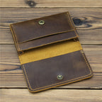 Classic Minimal Leather Card Holder