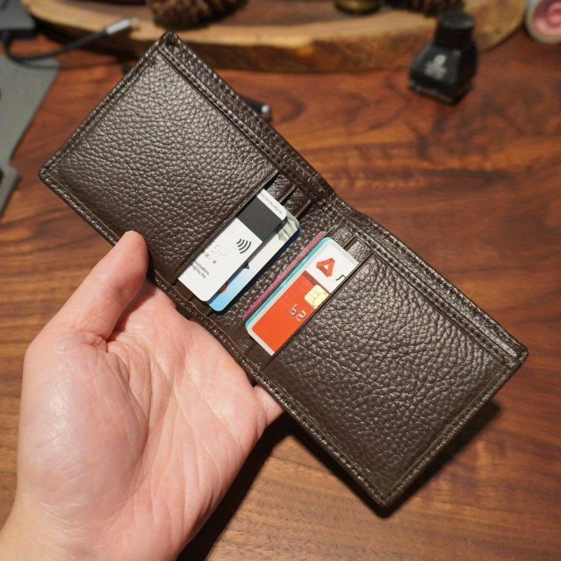Heritage Vertical Leather Wallet