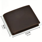 SecureGuard RFID Leather Wallet