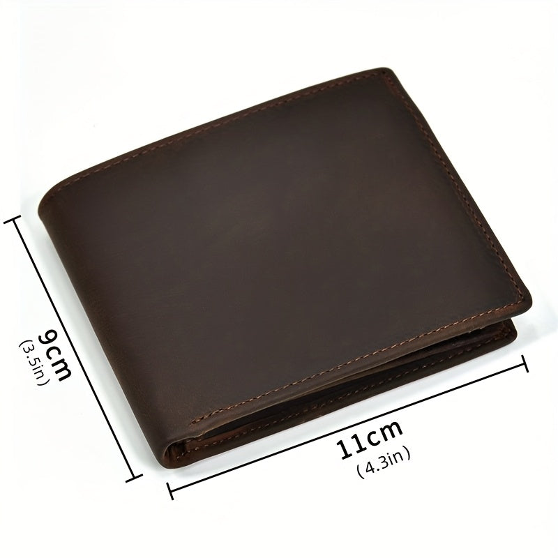 SecureGuard RFID Leather Wallet